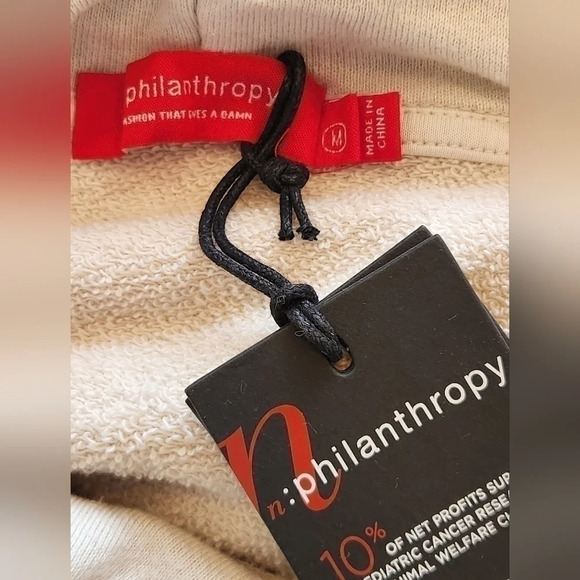 NWT || n:PHILANTHROPY  || Frances hoodie dress/tunic - Picture 8 of 8